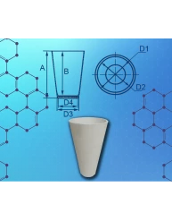 Тигель корундовый конусный ТК-342-Л