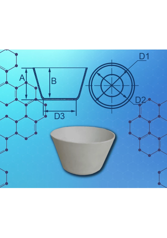 Тигель корундовый конусный ТК-174-Л