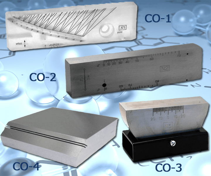 Комплект образцов КОУ-2(СО-1, СО-2, СО-3, СО-4) в упаковочном кейсе