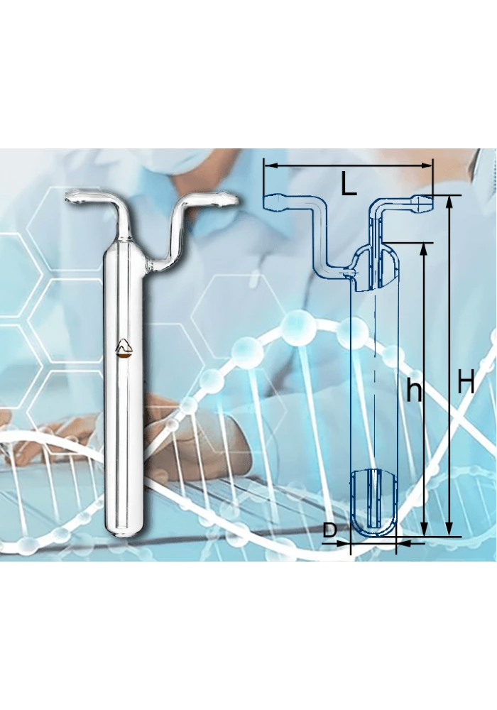 Склянка СВТ  для очистки и промывания газов.
