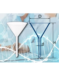 Воронка лабораторная В-36-50 ХС