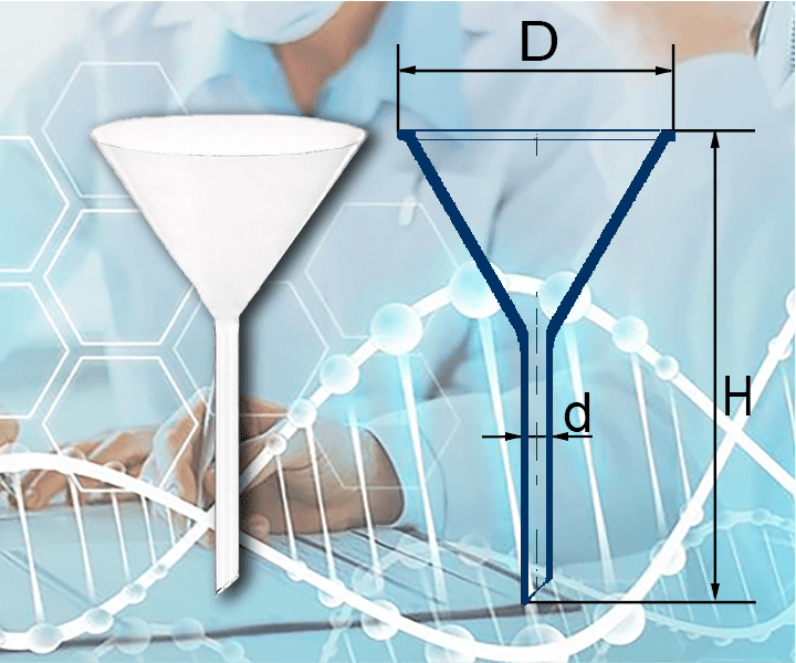 Воронка лабораторная В-36-50 ХС