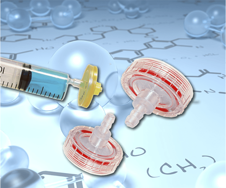 Шприцевые насадки CHM® SNY для фильтрации 0,2 мкм, 25 мм, нейлон; упак. 100 шт.