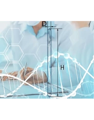 Палочка стеклянная L=218 мм