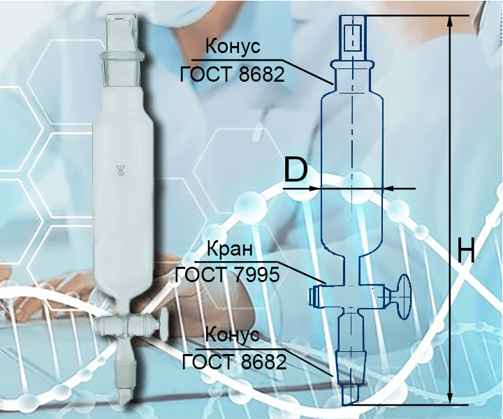 Воронка делительная ВД-2-1000