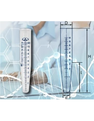 Пробирка конусная П-1-10-0,1 с град.
